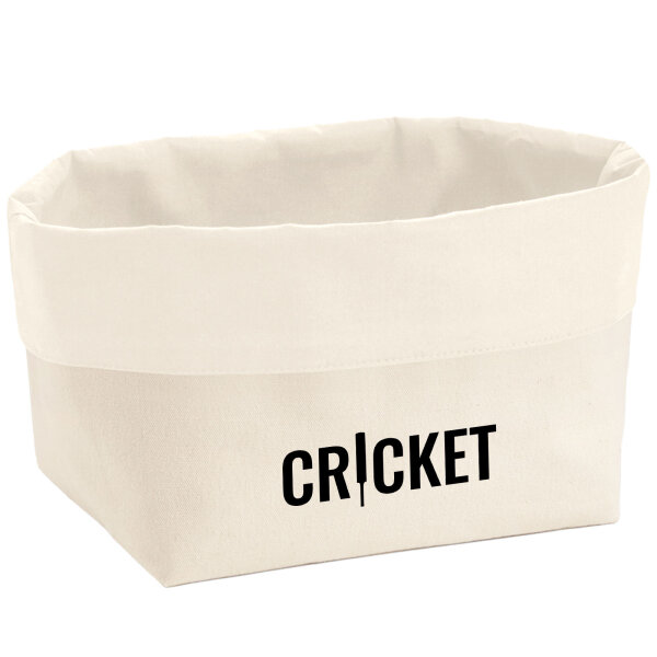 Organizer Cricket Schriftzug Aufbewahrungskorb