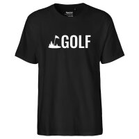 Herren T-Shirt Golf Schriftzug Größe S-3XL