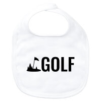 Baby Lätzchen Golf Schriftzug