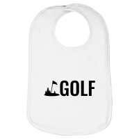 L&auml;tzchen Golf Schriftzug, doppellagig