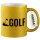 Glitzertasse Golf Schriftzug 330ml