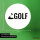 Aufkleber Golf Schriftzug 10cm Sticker