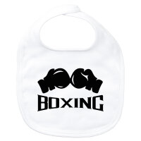 Baby Lätzchen Boxing Boxhandschuhe Klettverschluss