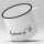 Emaille Tasse Boxen Vintage 300ml