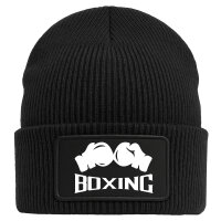 Beanie Boxing Boxhandschuhe Black Mütze