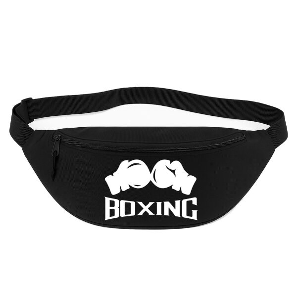 Bauchtasche Boxing Boxhandschuhe 2,5 Liter Black Crossbody Bag