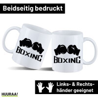 Kaffeetasse Boxing Boxhandschuhe 330ml