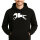Unisex Hoodie Pferderennen Silhouette Größe S-3XL