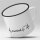 Emaille Tasse Football Vintage 300ml