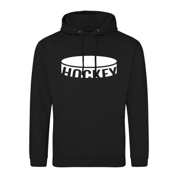 Unisex Hoodie Hockey Puck Größe S-3XL
