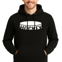 Unisex Hoodie Hockey Puck Größe S-3XL