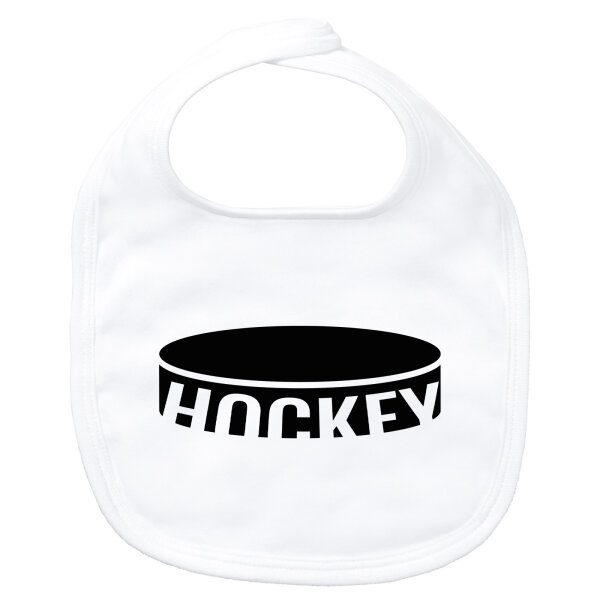 Baby Lätzchen Hockey Puck Klettverschluss