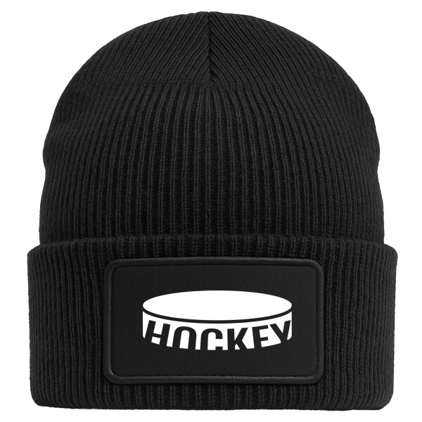 Beanie Hockey Puck Black Mütze