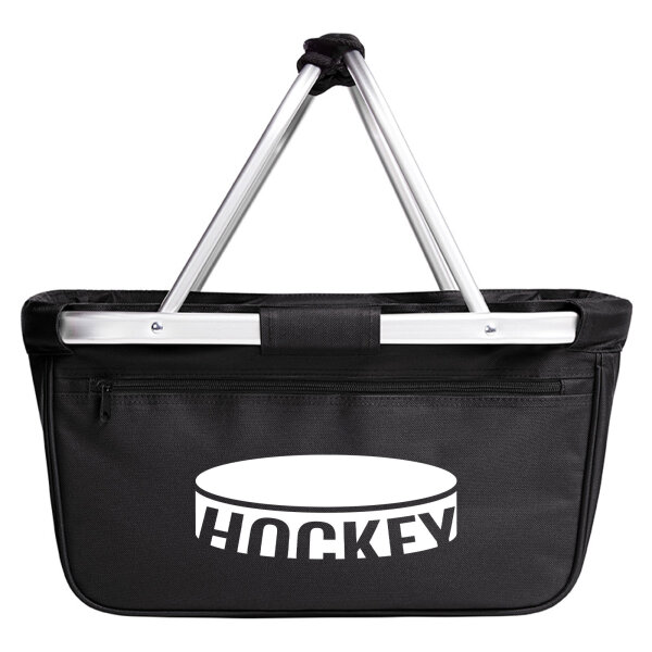 Einkaufskorb faltbar Hockey Puck 20 Liter Tragekorb Black
