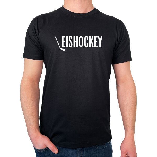 Herren T-Shirt Eishockey Hockey Größe S-3XL