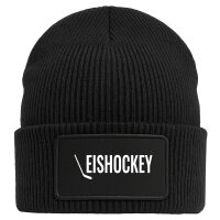 Beanie Eishockey Hockey Black Mütze