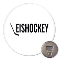 Magnet Eishockey Hockey 59mm Kühlschrankmagnet...