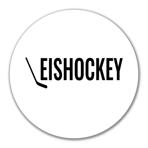 Aufkleber Eishockey Hockey 10cm Sticker