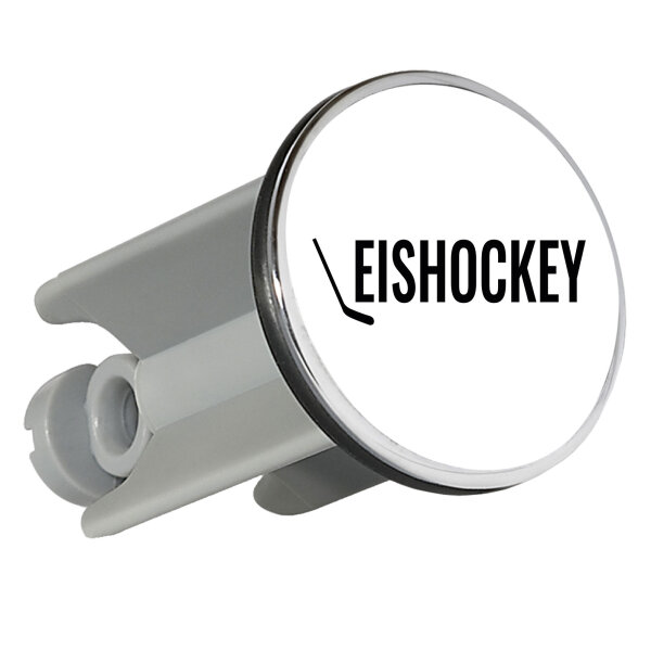 Waschbeckenstöpsel Eishockey Hockey 4cm Abflussstopfen