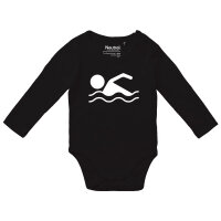Baby Body Schwimmen Silhouette Größe 62-80