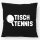 Kissen Tischtennis Tischtennisschläger 40x40cm