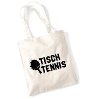 Jutebeutel Tischtennis Tischtennisschläger 10 Liter