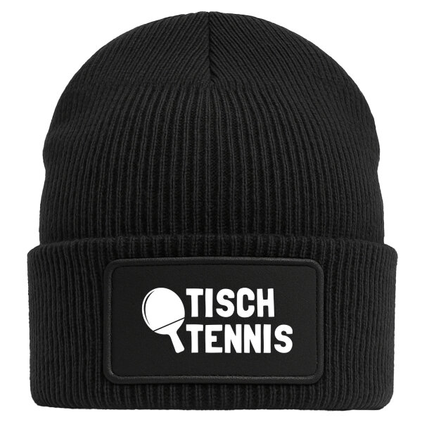 Beanie Tischtennis Tischtennisschläger Black Mütze