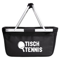 Einkaufskorb faltbar Tischtennis Tischtennisschläger...