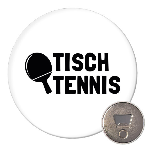 Magnet Tischtennis Tischtennisschläger 59mm Kühlschrankmagnet Flaschenöffner