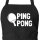 Schürze Ping Pong Tischtennis