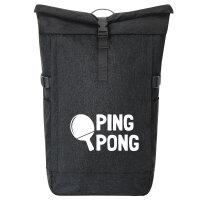 Kurierrucksack Ping Pong Tischtennis 30-44 Liter Black...