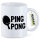 Kaffeetasse Ping Pong Tischtennis 330ml
