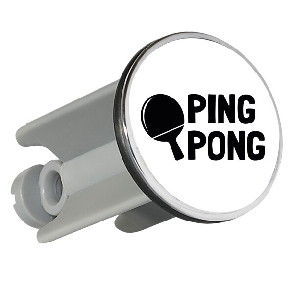 Waschbeckenstöpsel Ping Pong Tischtennis 4cm Abflussstopfen