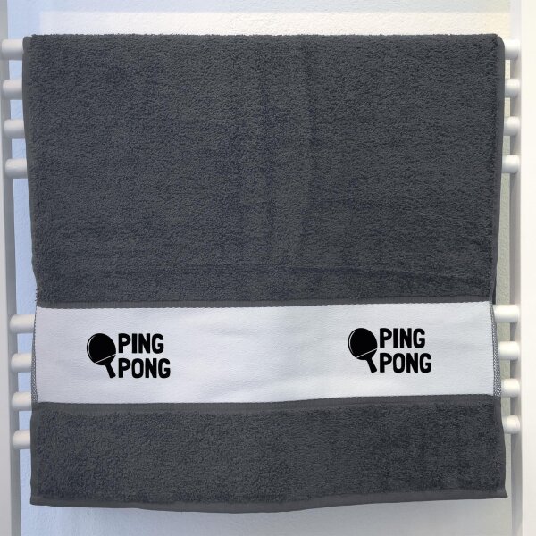 Handtuch Ping Pong Tischtennis 50x100cm