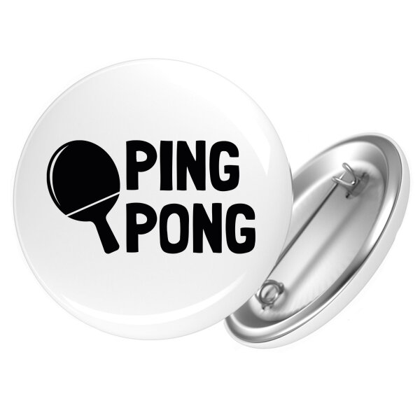 Button Ping Pong Tischtennis