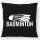 Kissen Badminton Federball 40x40cm
