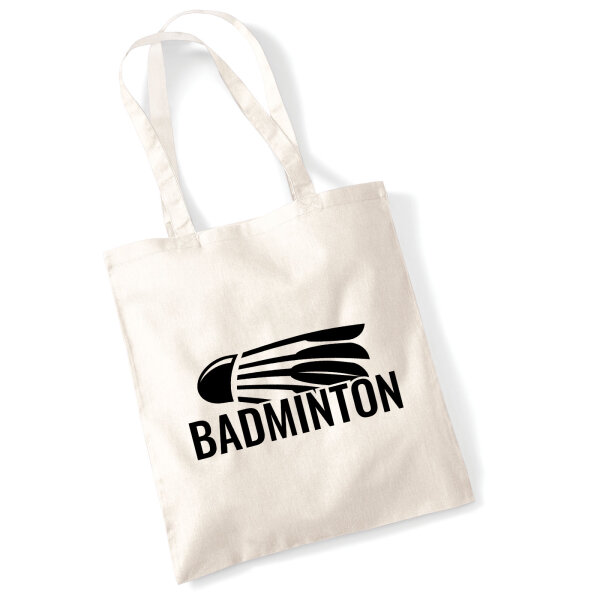 Jutebeutel Badminton Federball 10 Liter