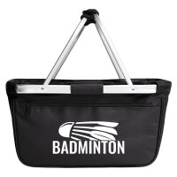 Einkaufskorb faltbar Badminton Federball 20 Liter...