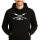 Unisex Hoodie Ski Schriftzug Größe S-3XL