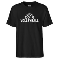 Herren T-Shirt Volleyball Schriftzug