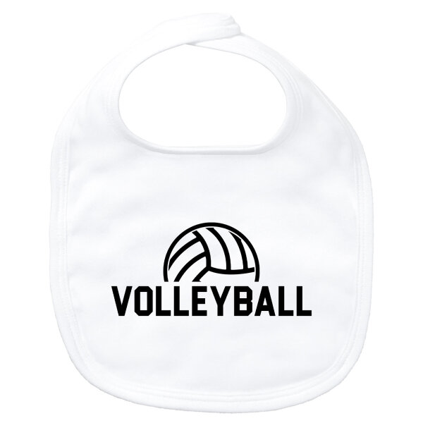 Baby Lätzchen Volleyball Schriftzug