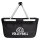 Einkaufskorb faltbar Volleyball Schriftzug 20 Liter Tragekorb Black