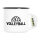 Emaille Tasse Volleyball Schriftzug 300ml Vintage Emaille Becher