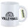 Kaffeetasse Volleyball Schriftzug 330ml