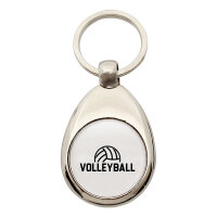 Schlüsselanhänger Volleyball Schriftzug