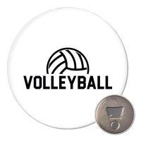 Magnet Volleyball Schriftzug 59mm...