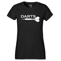 Damen T-Shirt Darts Dartpfeil Größe XS-XXL