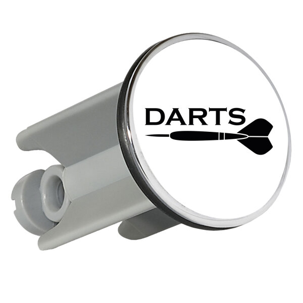 Waschbeckenstöpsel Darts Dartpfeil 4cm Abflussstopfen