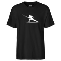 Herren T-Shirt Fechten Silhouette Größe S-3XL