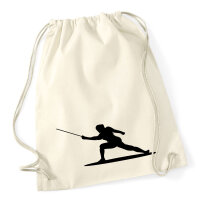 Turnbeutel Fechten Silhouette 12 Liter